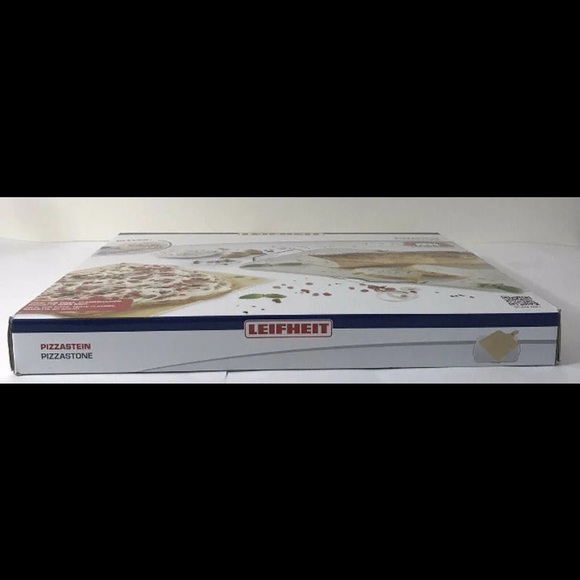 Leifheit Square Ceramic Pizza Stone w Spatula NEW - Picture 8 of 12